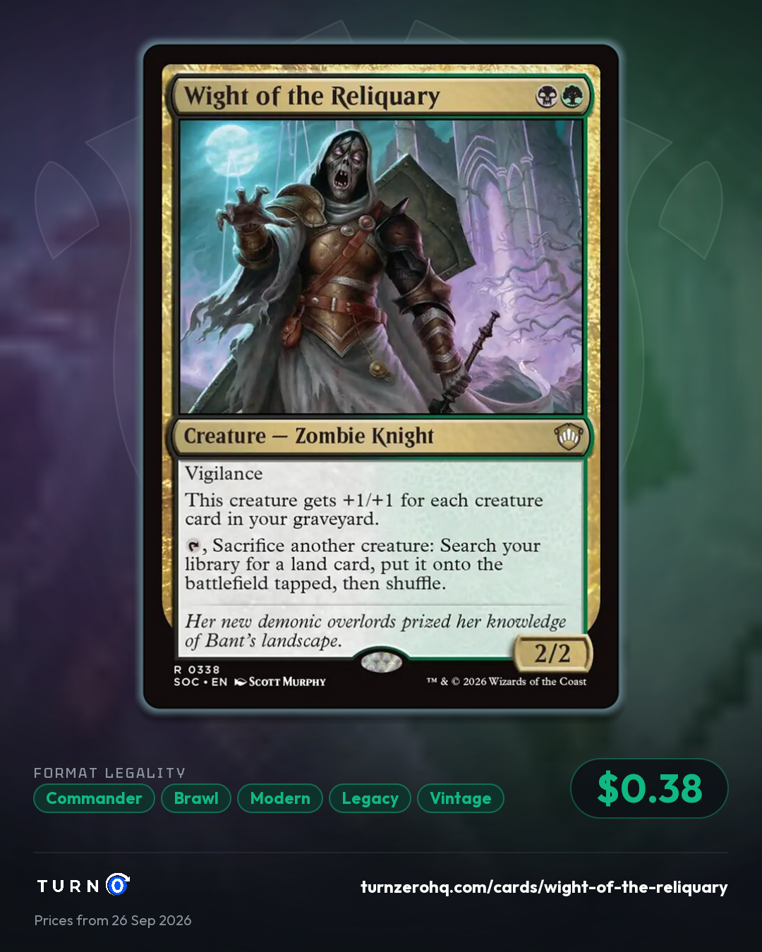 Shareable picture of Wight of the Reliquary