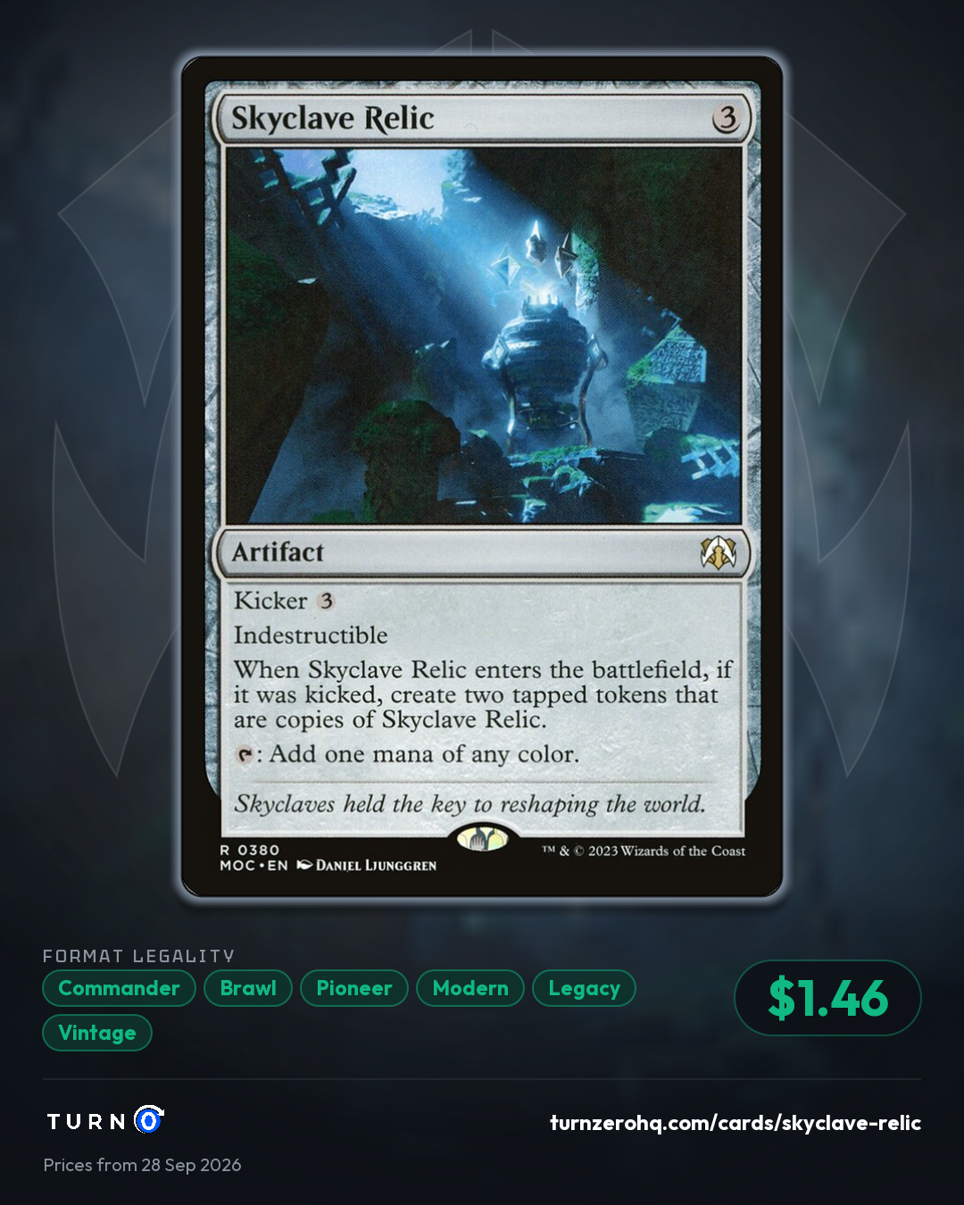 Shareable picture of Skyclave Relic