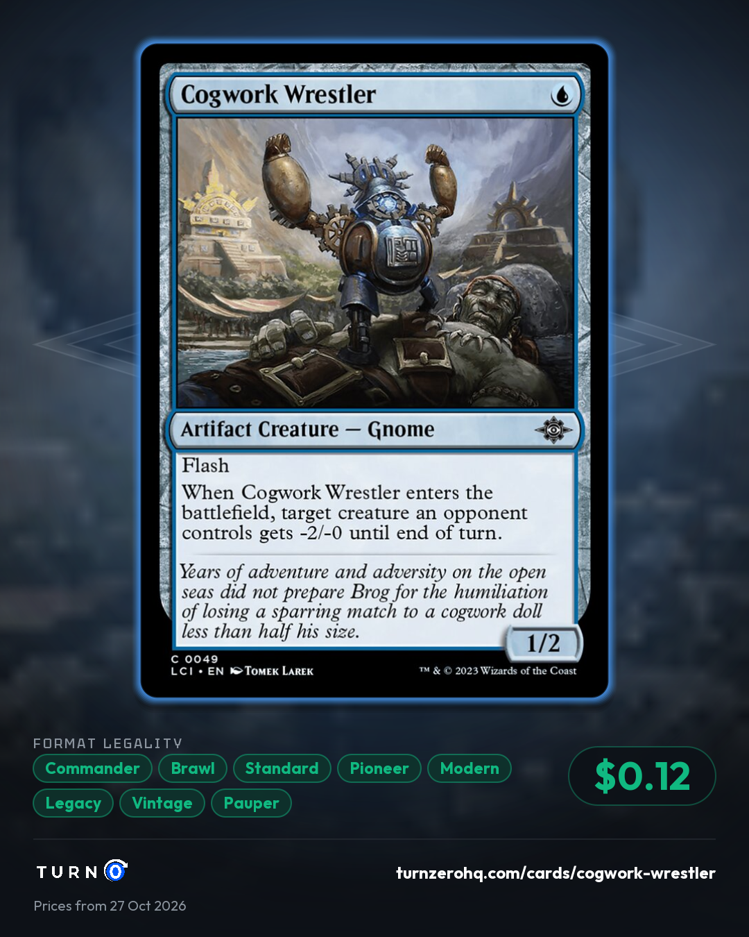 Shareable picture of Cogwork Wrestler