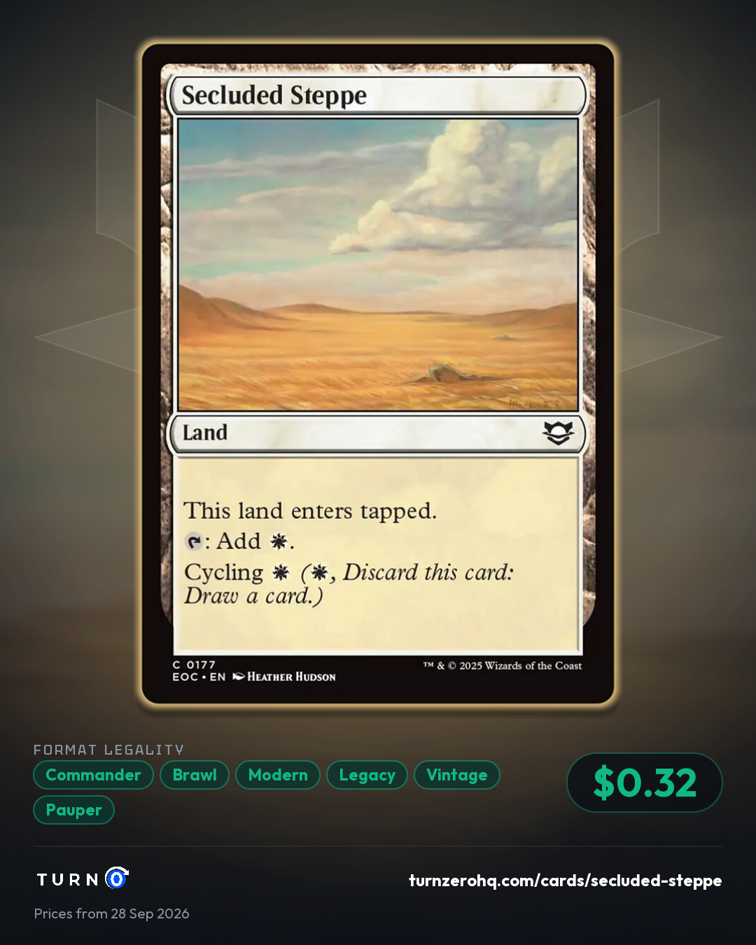Shareable picture of Secluded Steppe