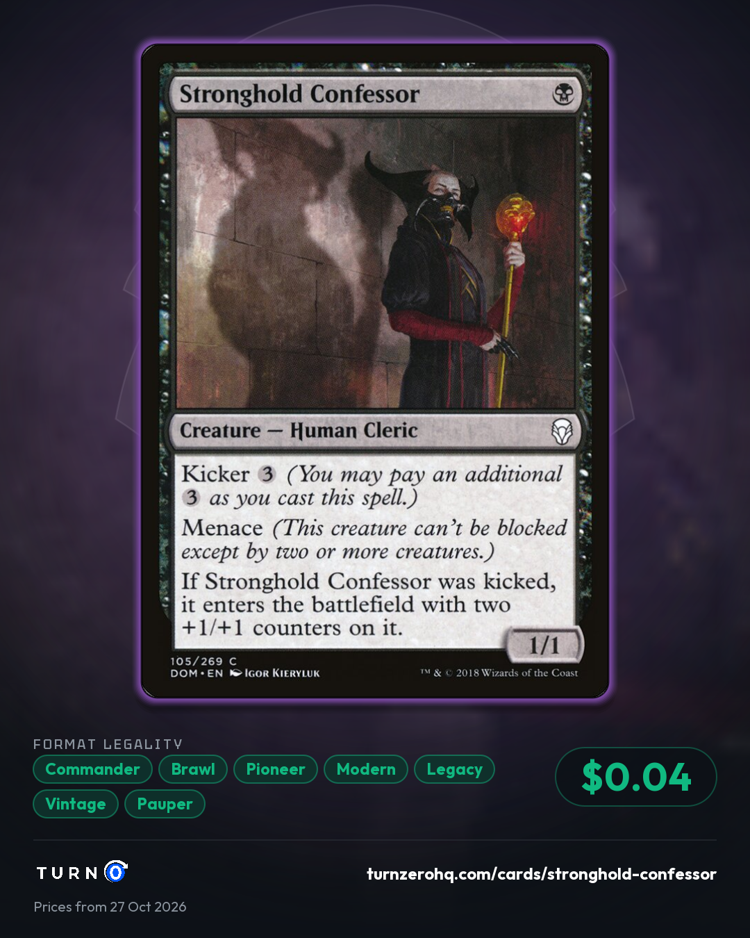Shareable picture of Stronghold Confessor