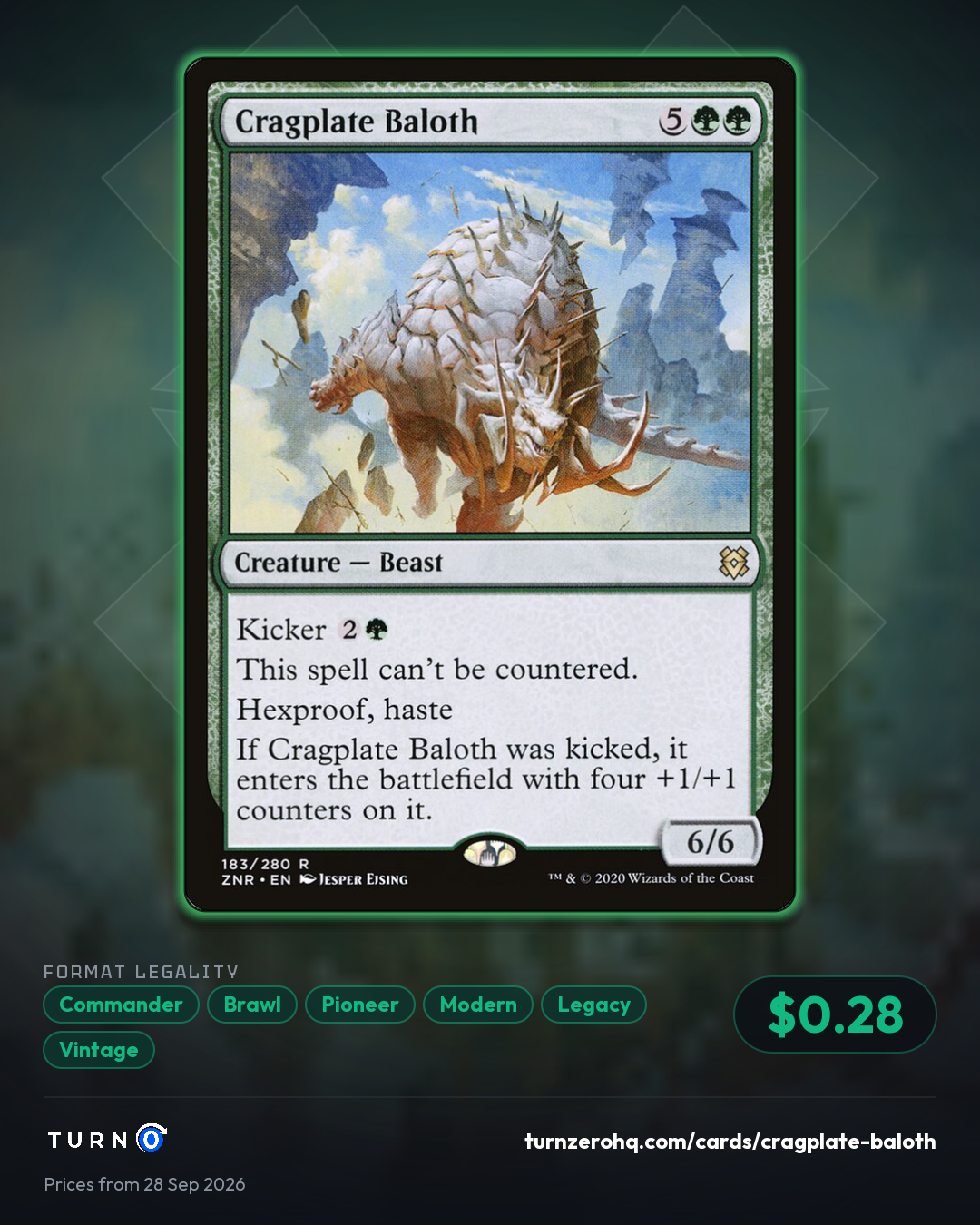 Shareable picture of Cragplate Baloth