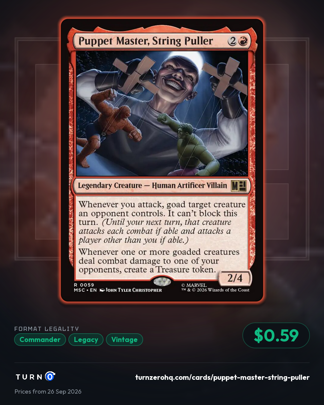 Shareable picture of Puppet Master, String Puller