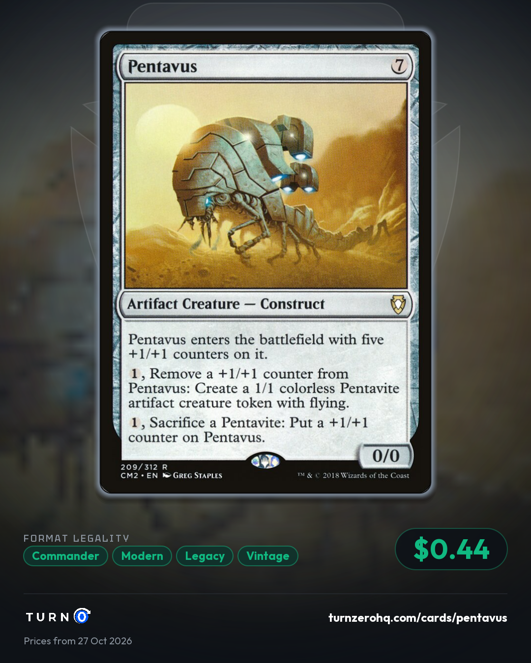 Shareable picture of Pentavus