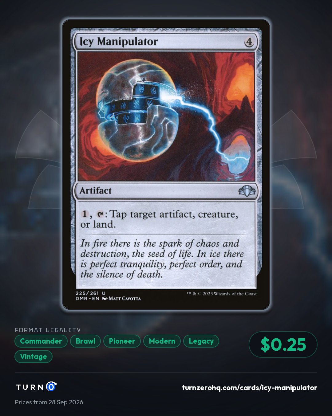 Shareable picture of Icy Manipulator