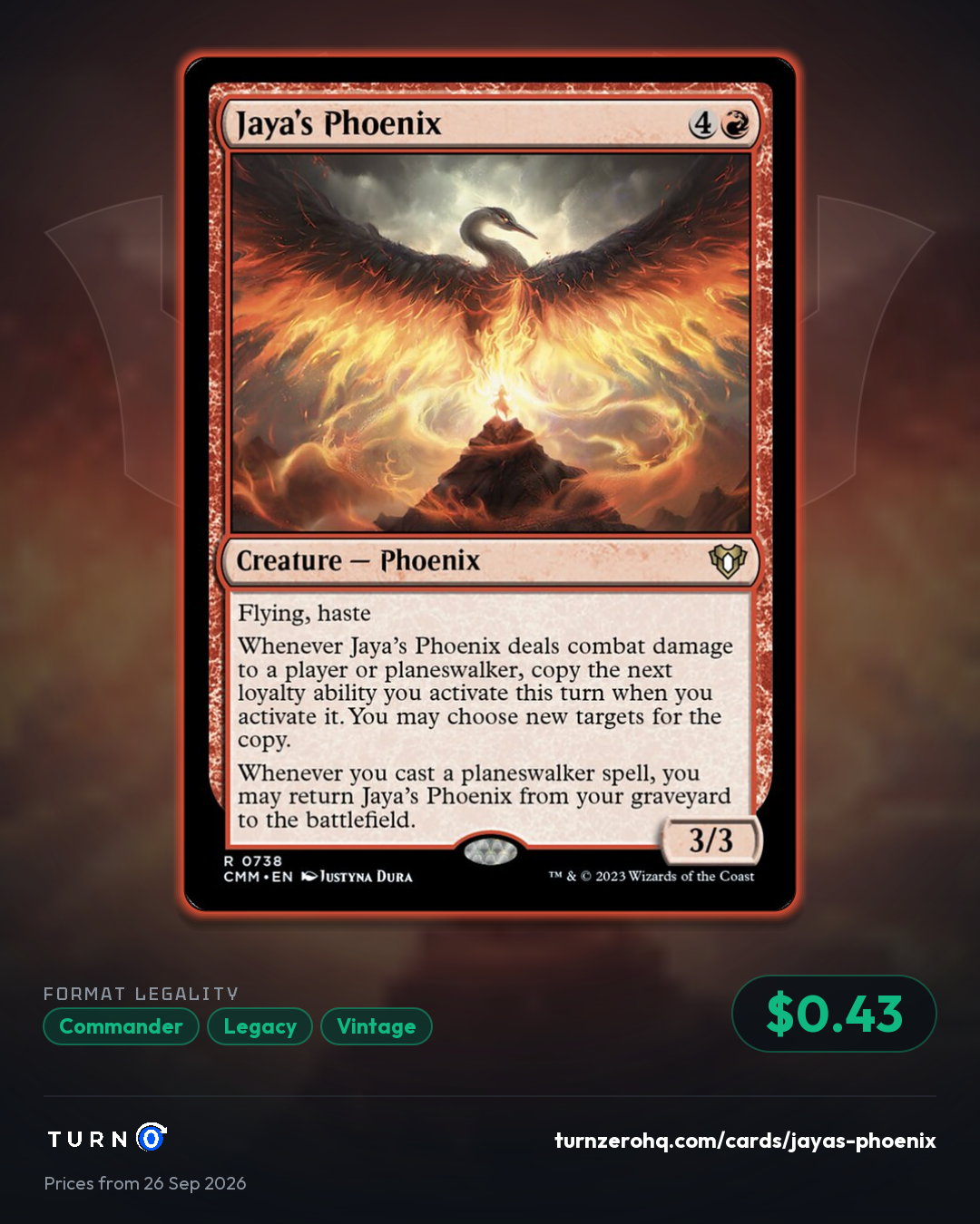 Shareable picture of Jaya's Phoenix