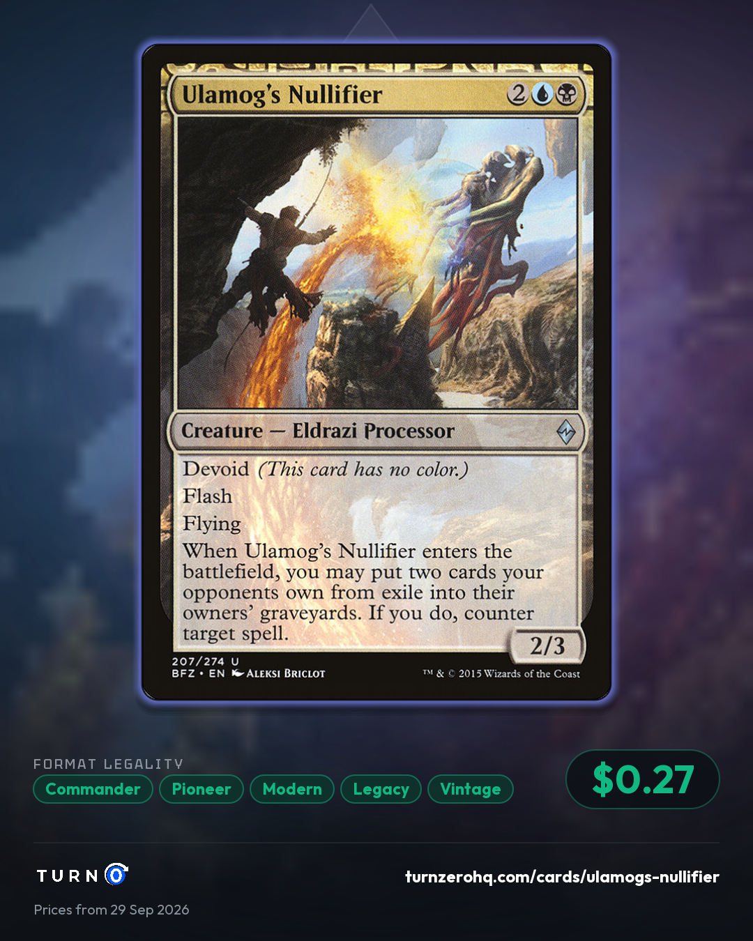 Shareable picture of Ulamog's Nullifier