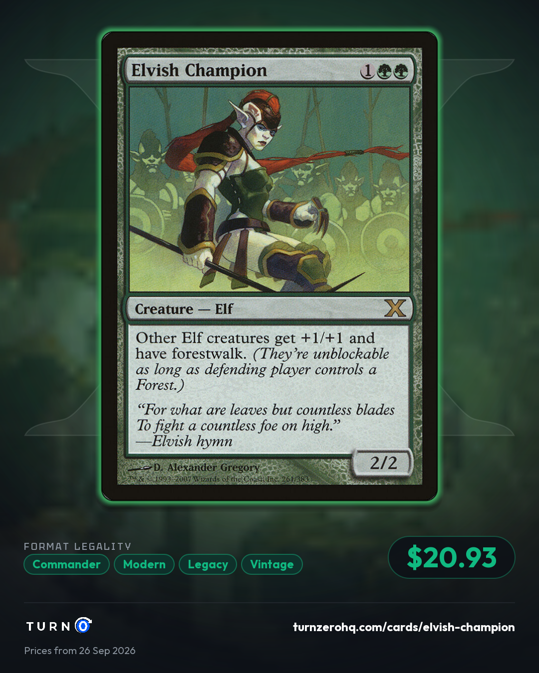 Shareable picture of Elvish Champion