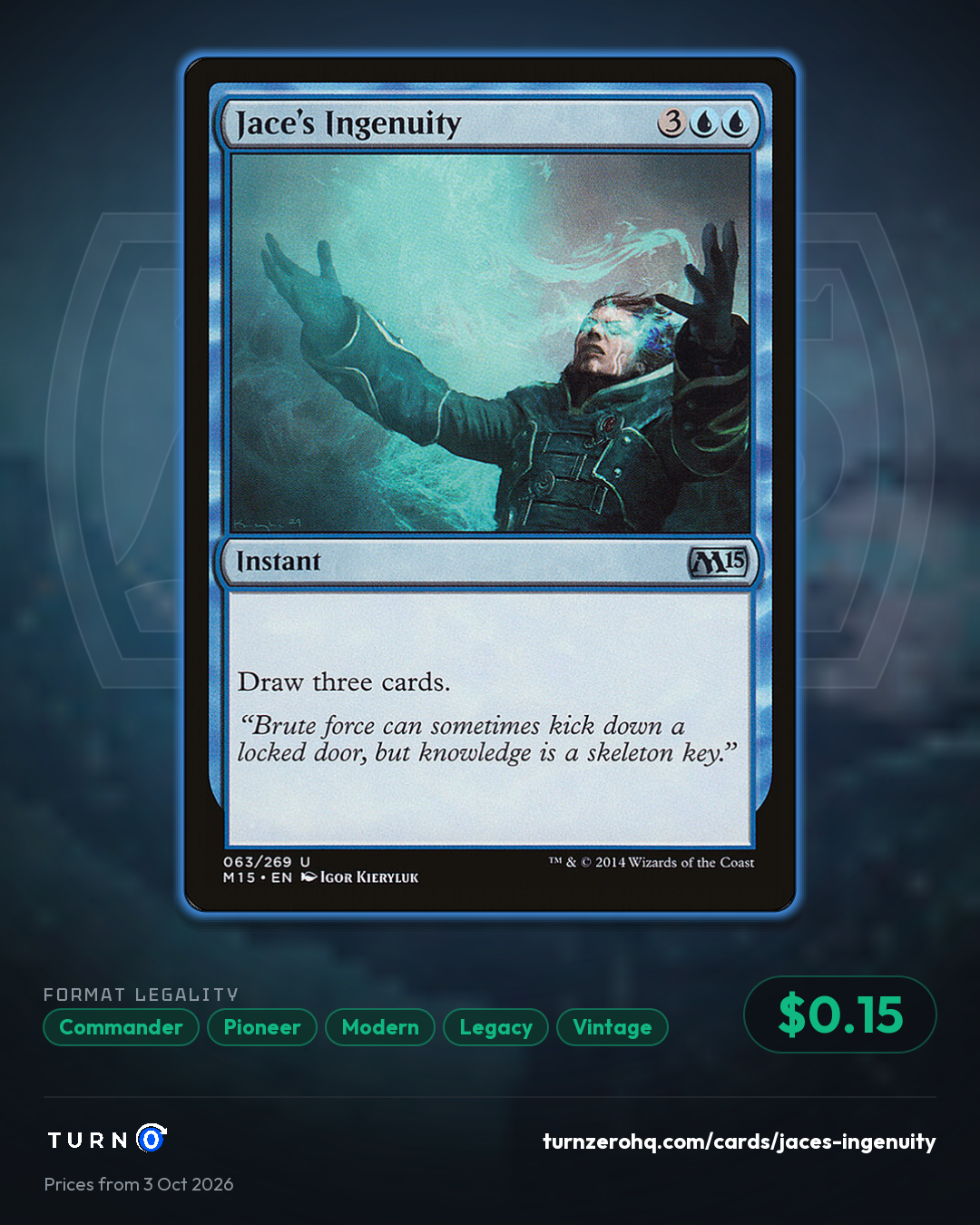 Shareable picture of Jace's Ingenuity