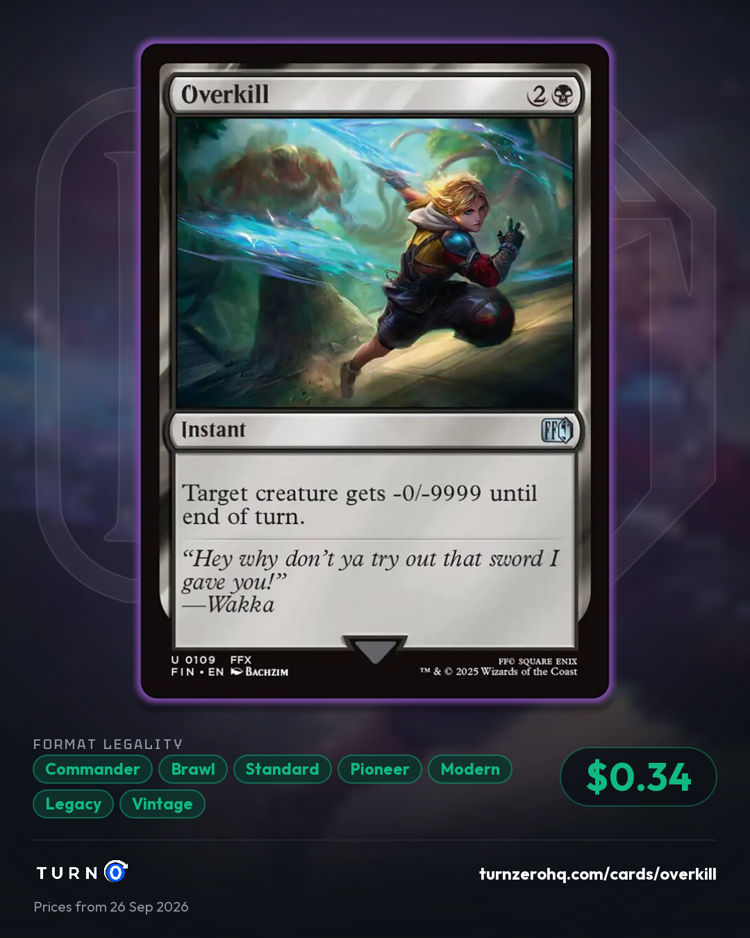 Shareable picture of Overkill