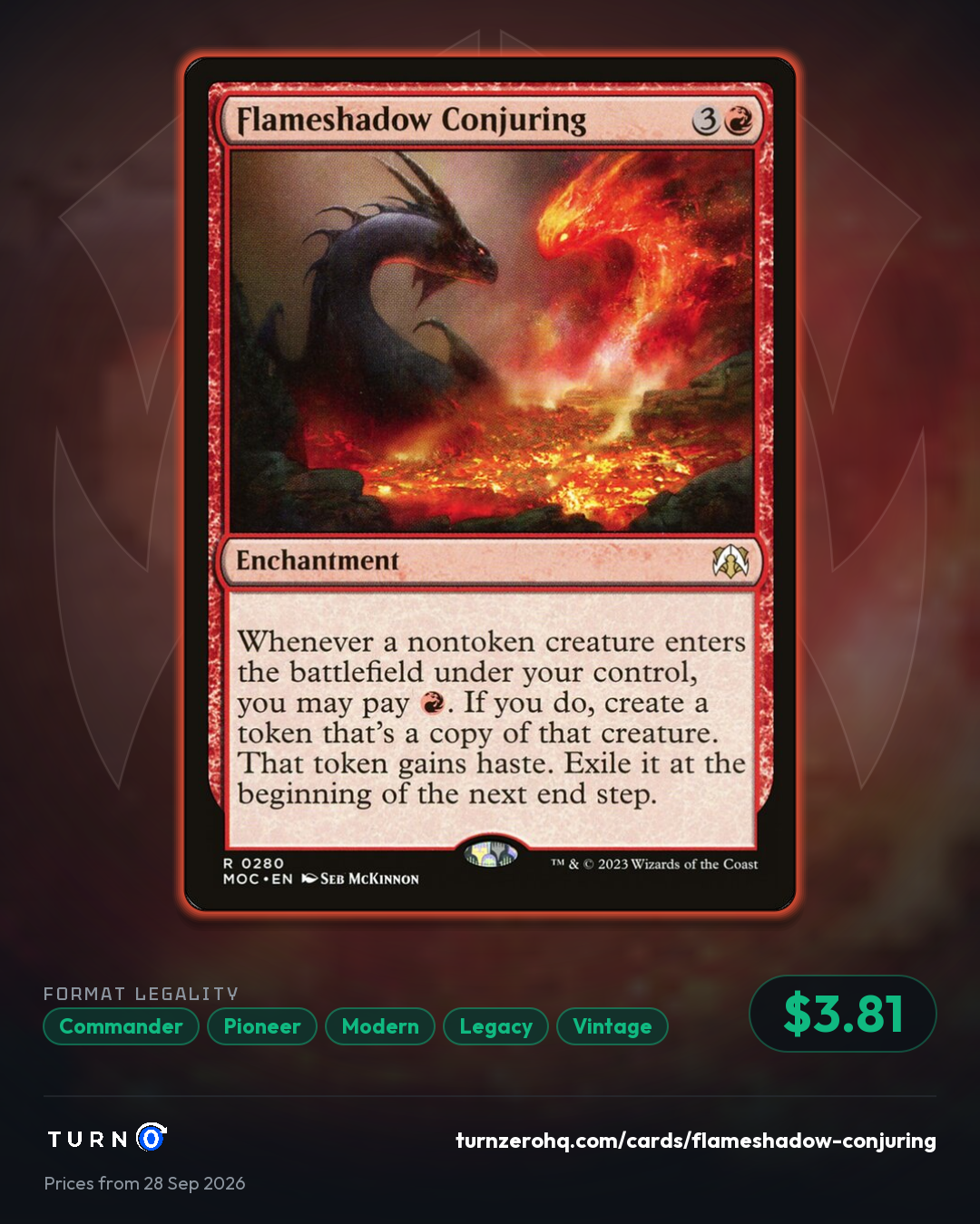 Shareable picture of Flameshadow Conjuring