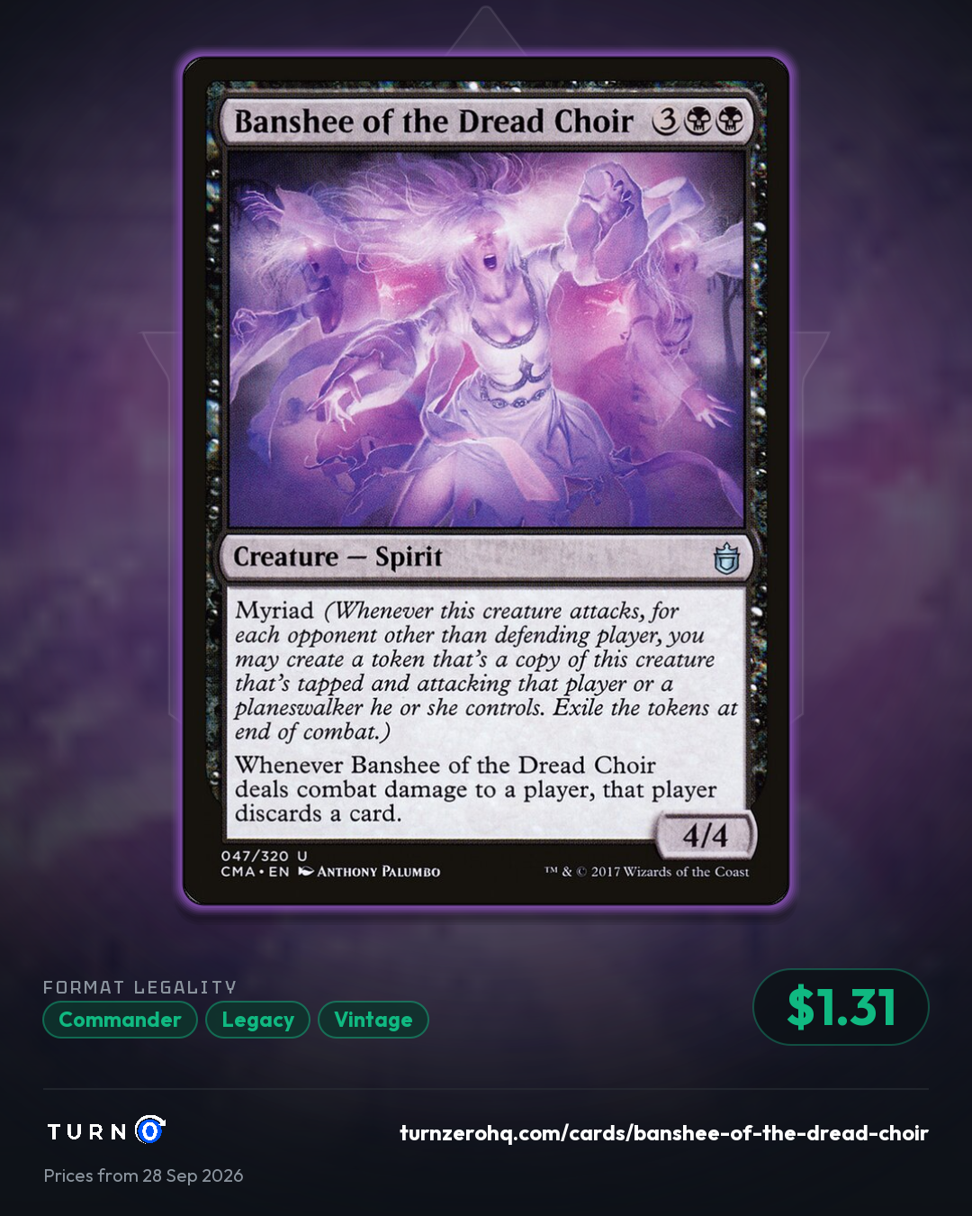 Shareable picture of Banshee of the Dread Choir