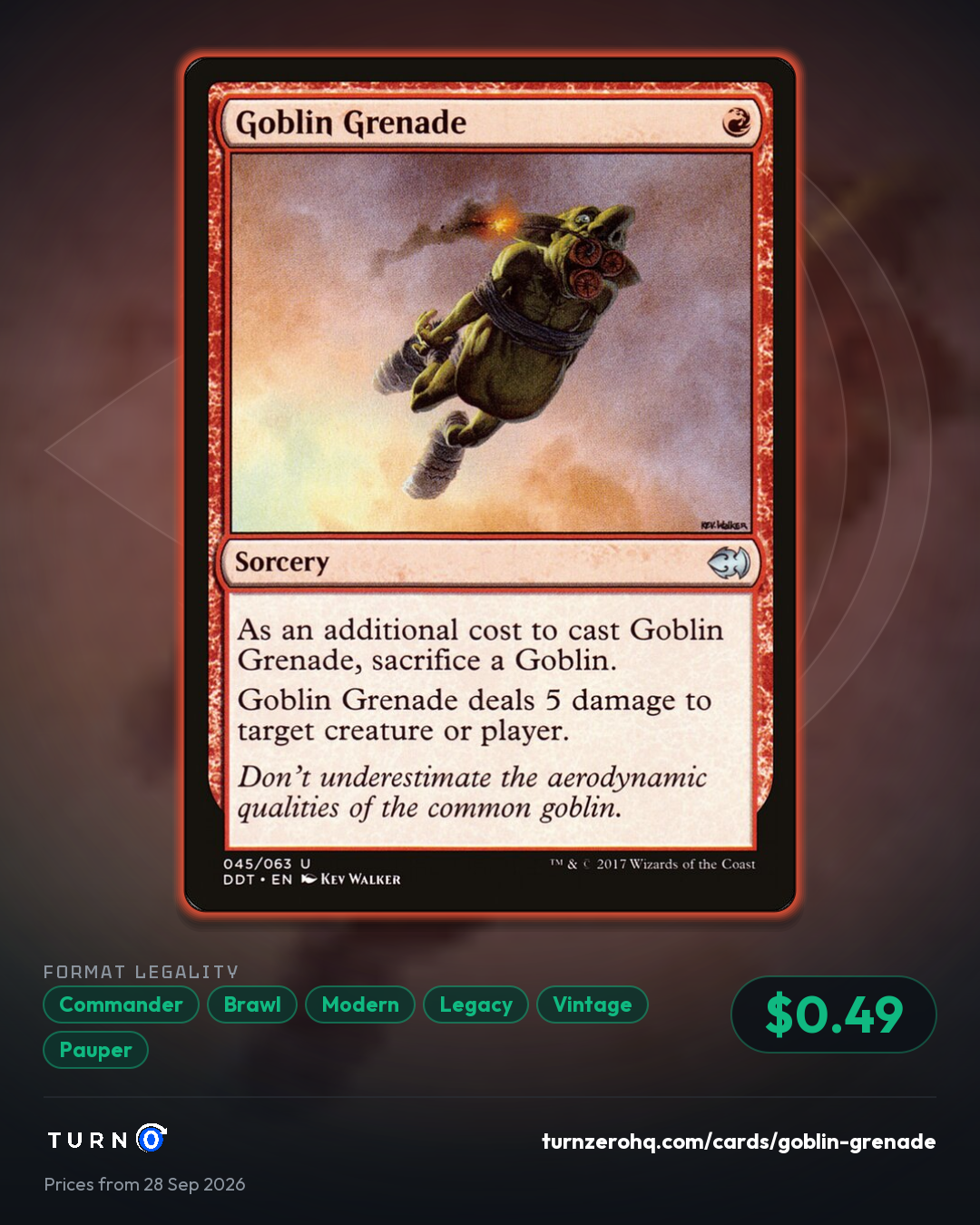 Shareable picture of Goblin Grenade