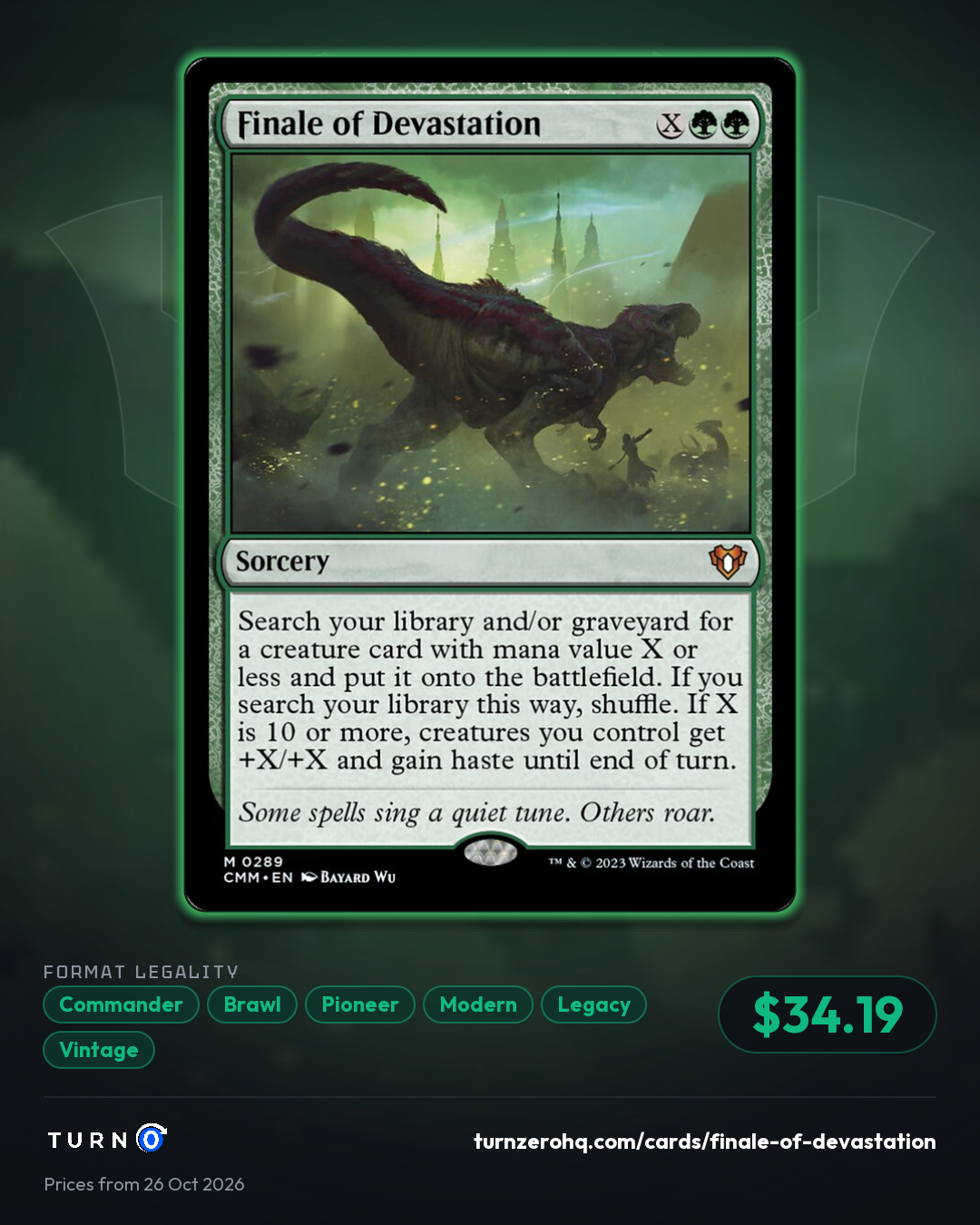 Shareable picture of Finale of Devastation