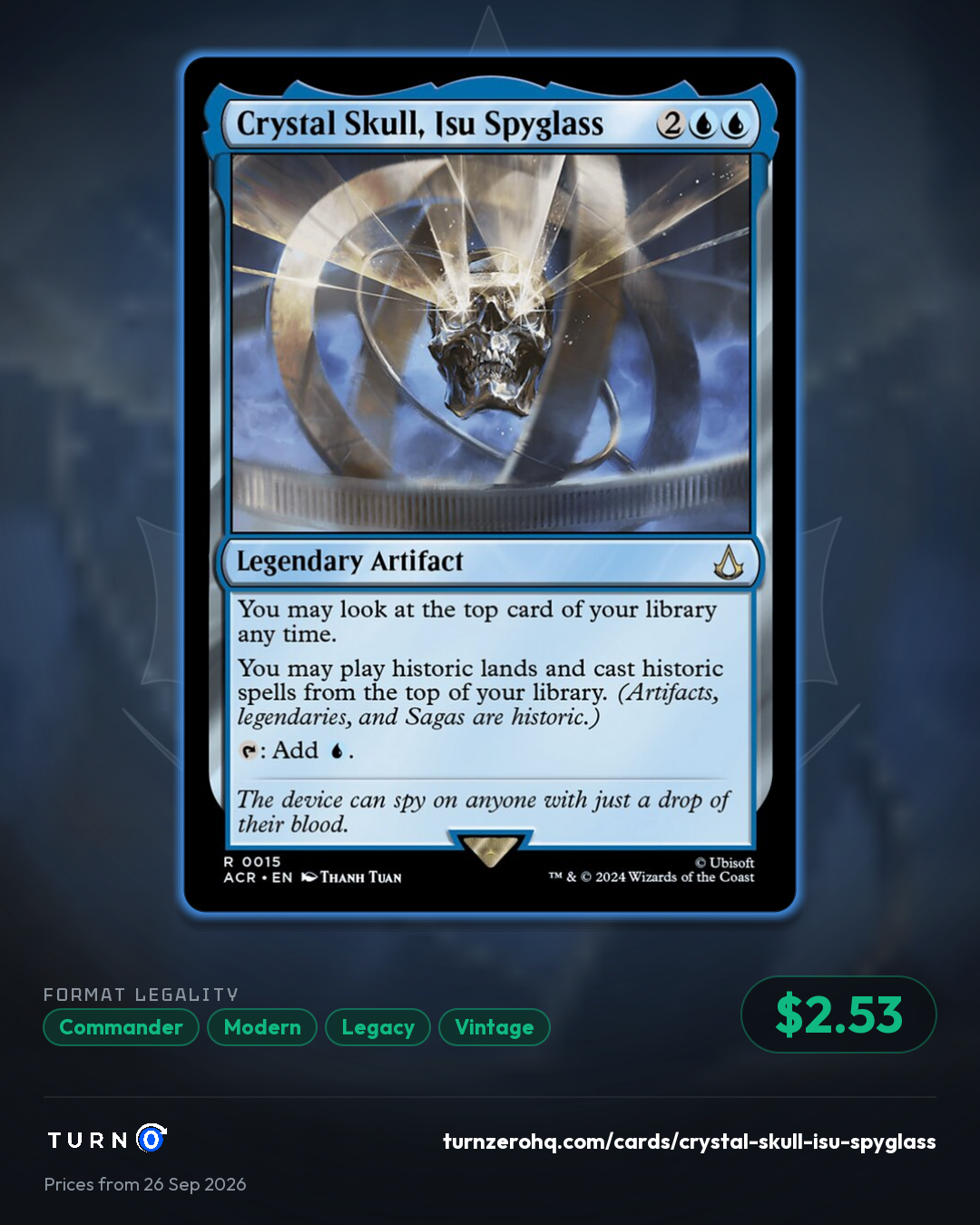 Shareable picture of Crystal Skull, Isu Spyglass