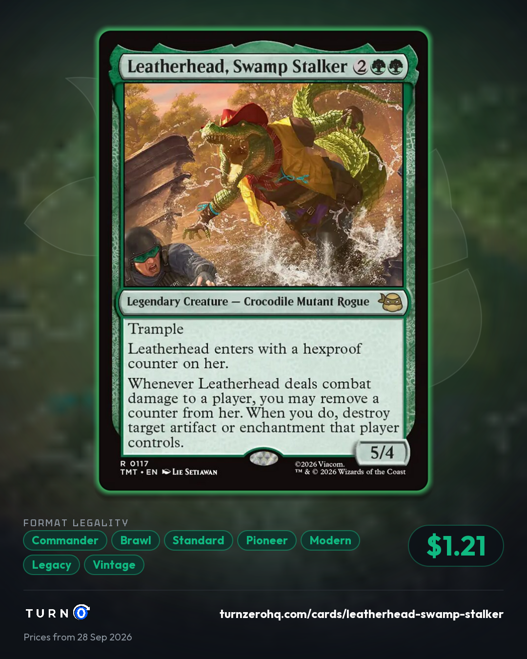 Shareable picture of Leatherhead, Swamp Stalker