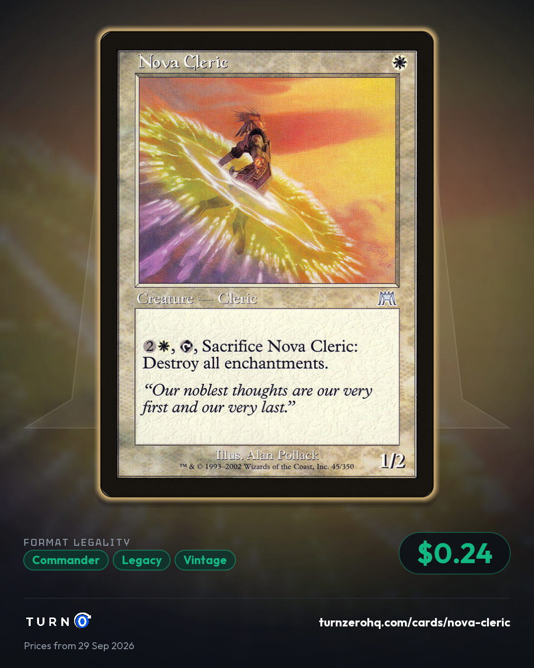Shareable picture of Nova Cleric