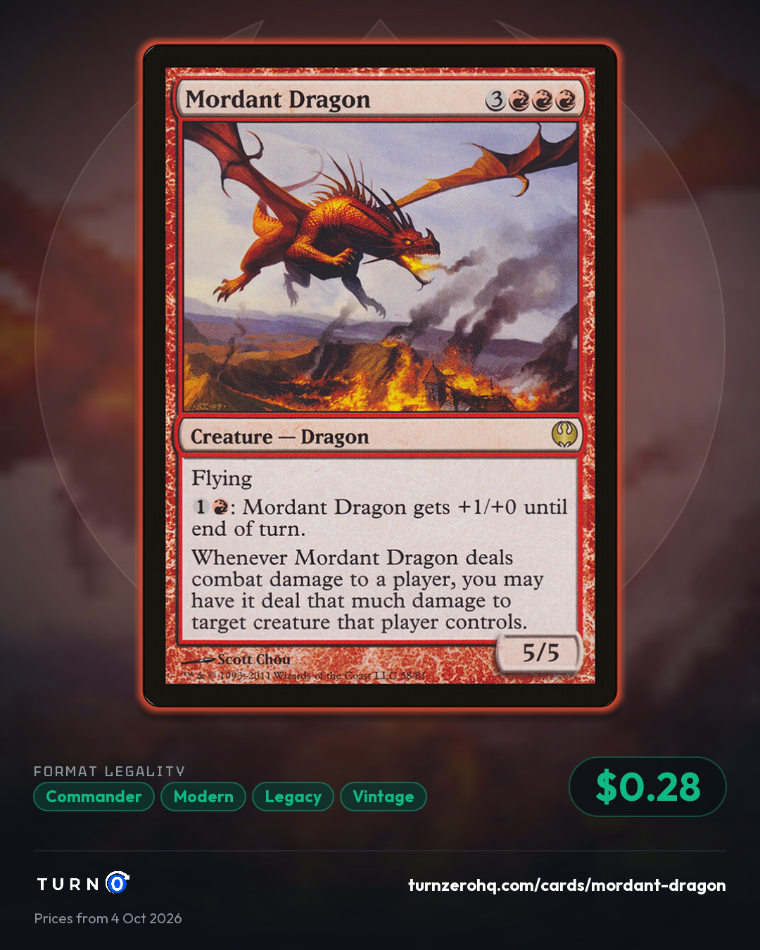Shareable picture of Mordant Dragon