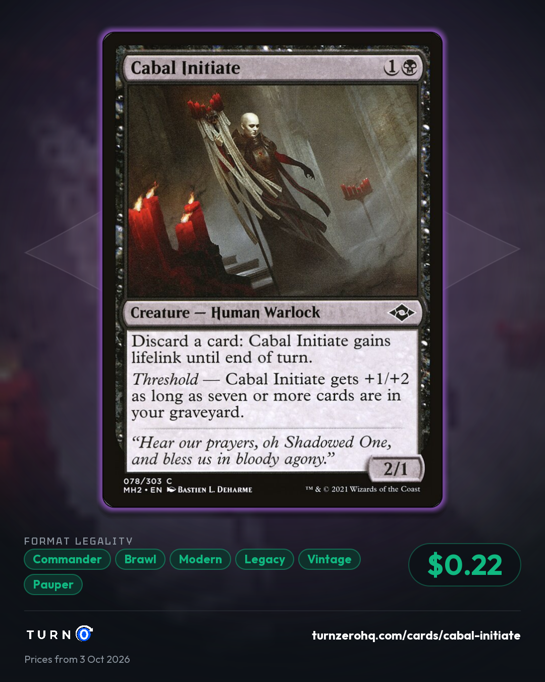 Shareable picture of Cabal Initiate