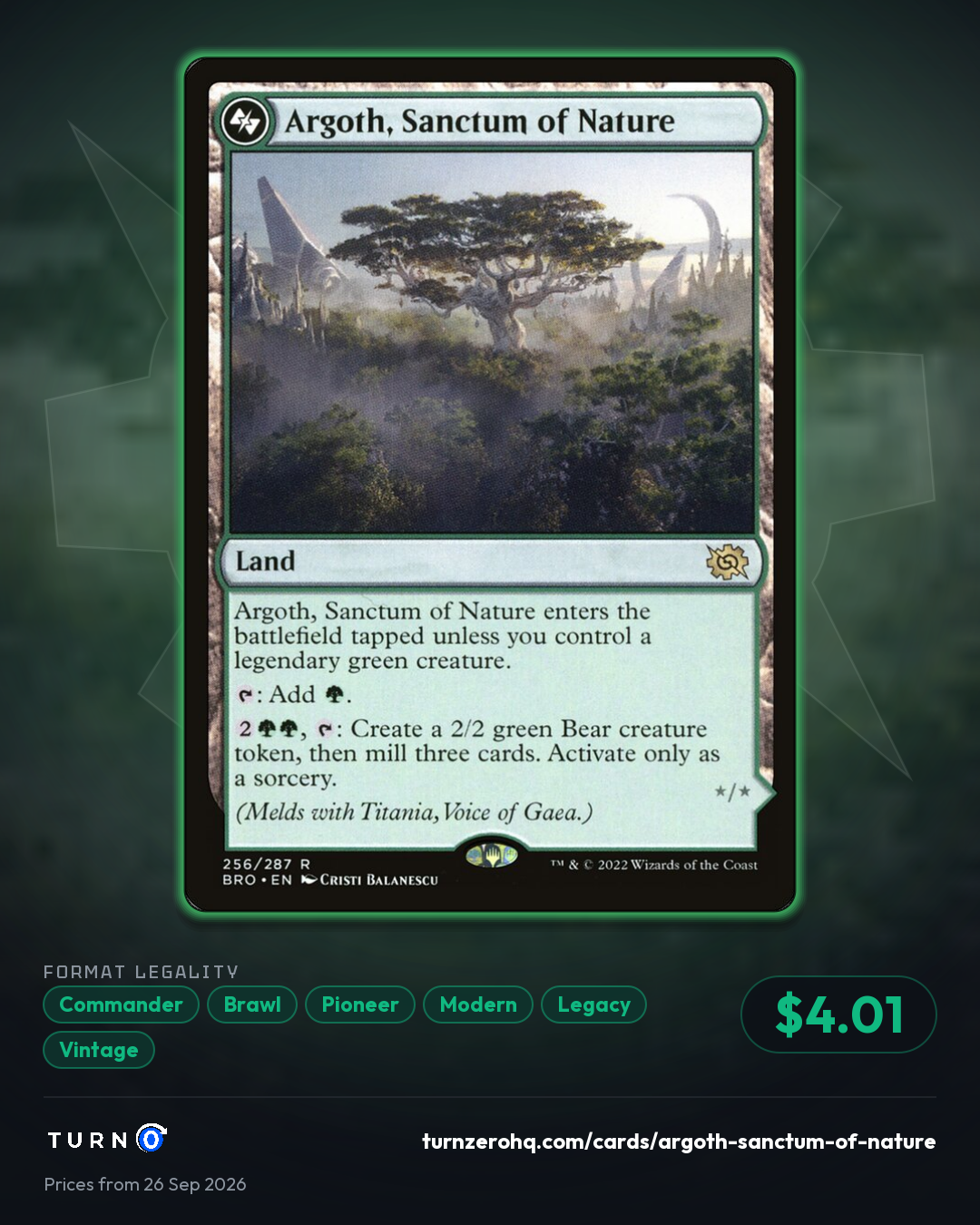 Shareable picture of Argoth, Sanctum of Nature