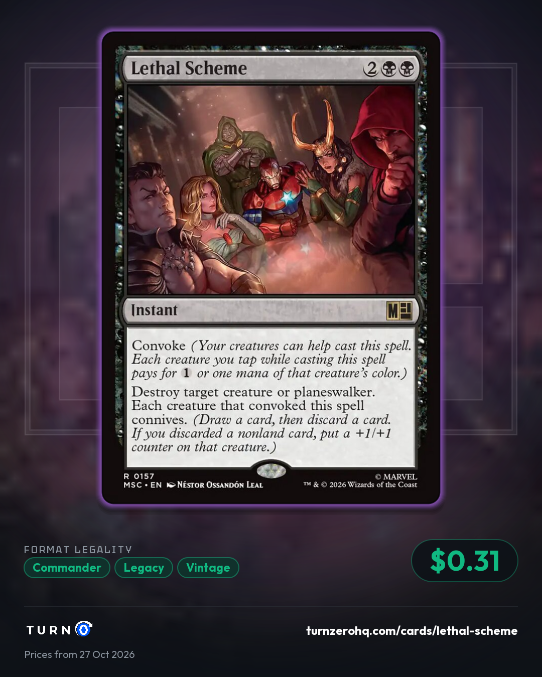 Shareable picture of Lethal Scheme