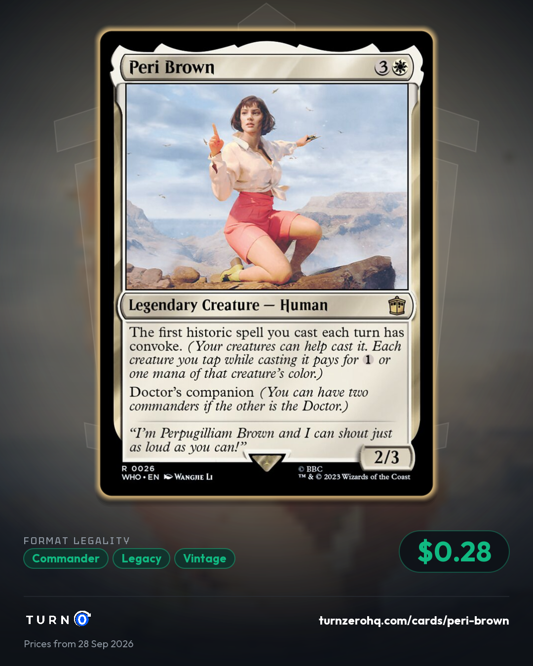 Shareable picture of Peri Brown