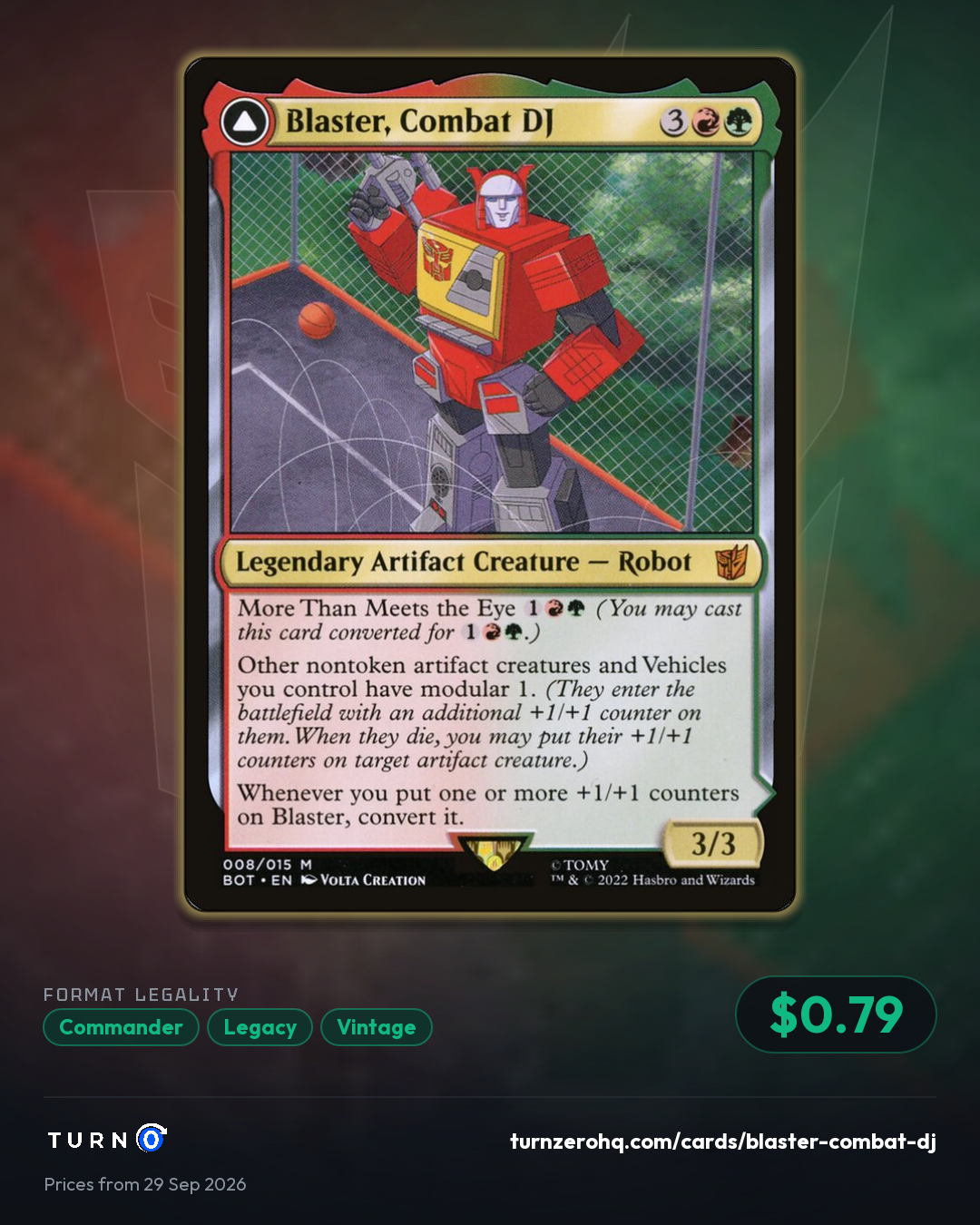 Shareable picture of Blaster, Combat DJ