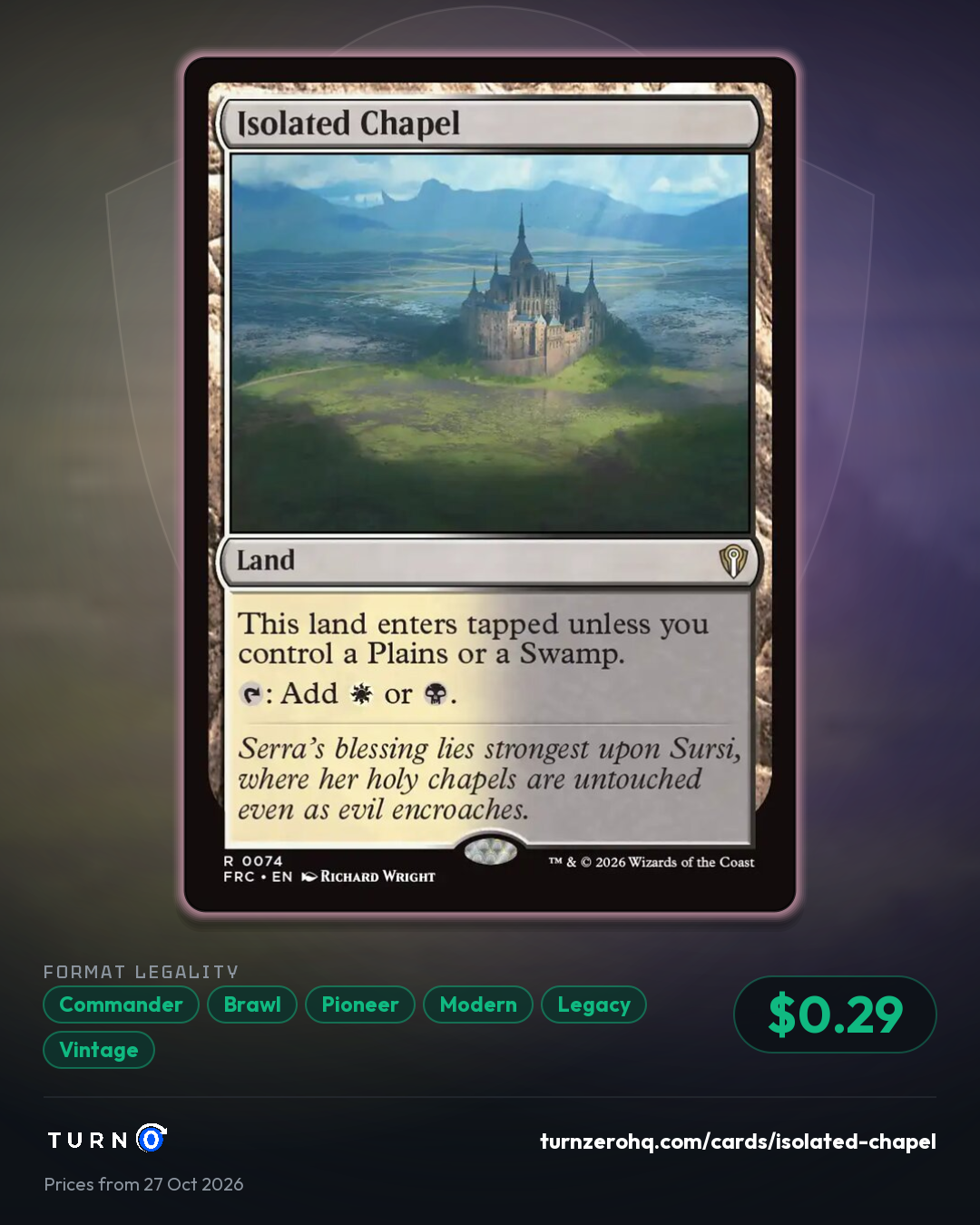 Shareable picture of Isolated Chapel