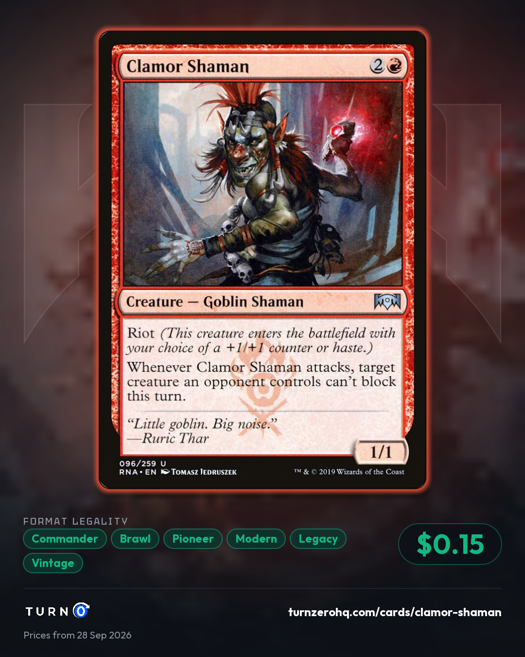 Shareable picture of Clamor Shaman