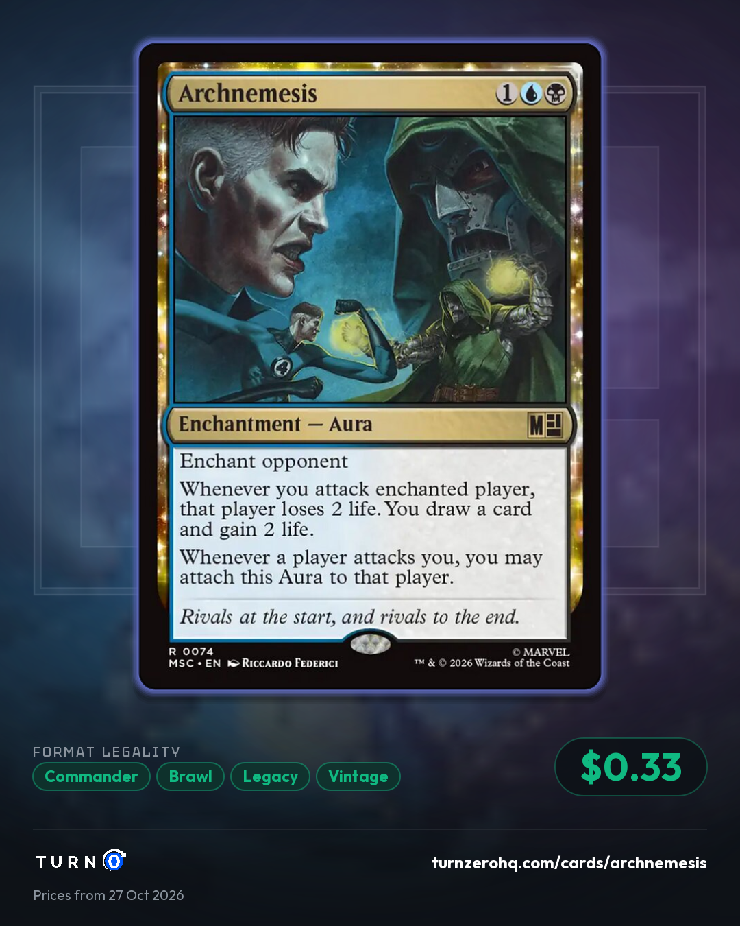 Shareable picture of Archnemesis