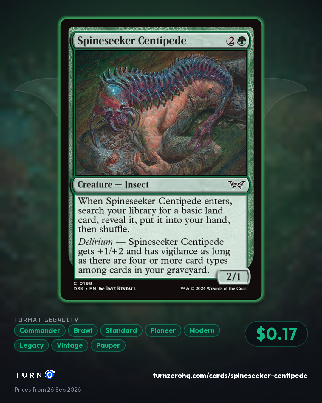 Shareable picture of Spineseeker Centipede
