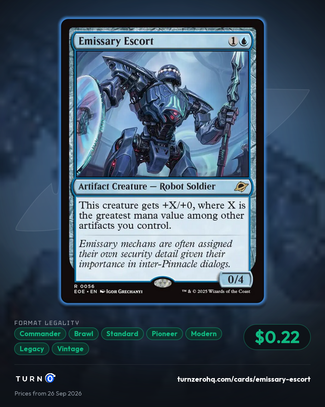 Shareable picture of Emissary Escort