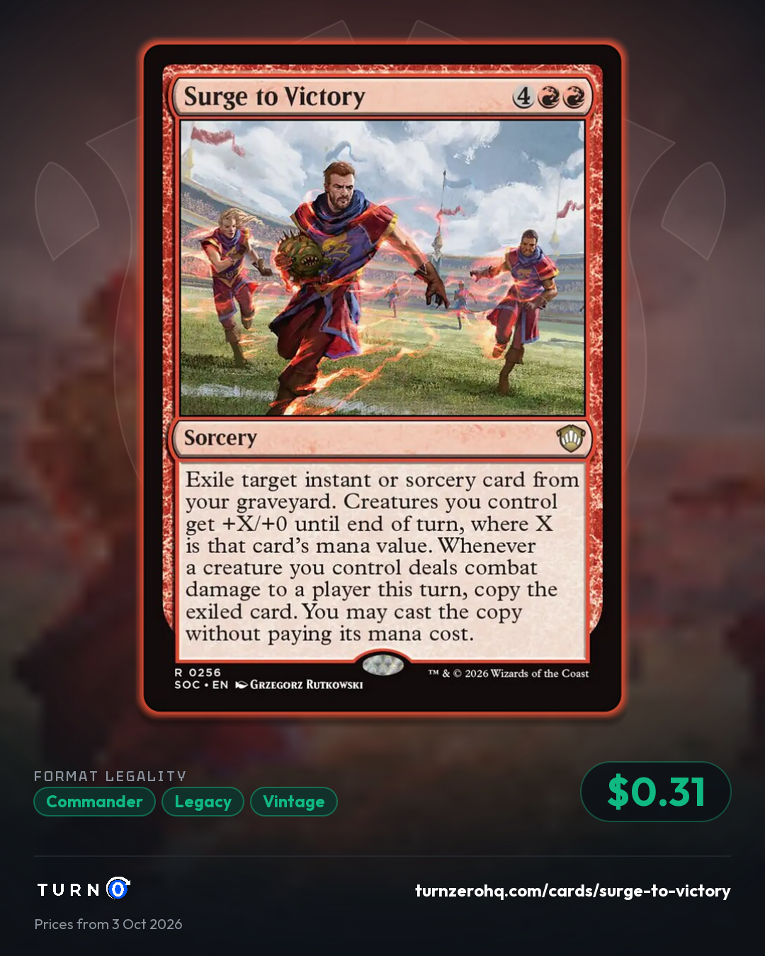 Shareable picture of Surge to Victory