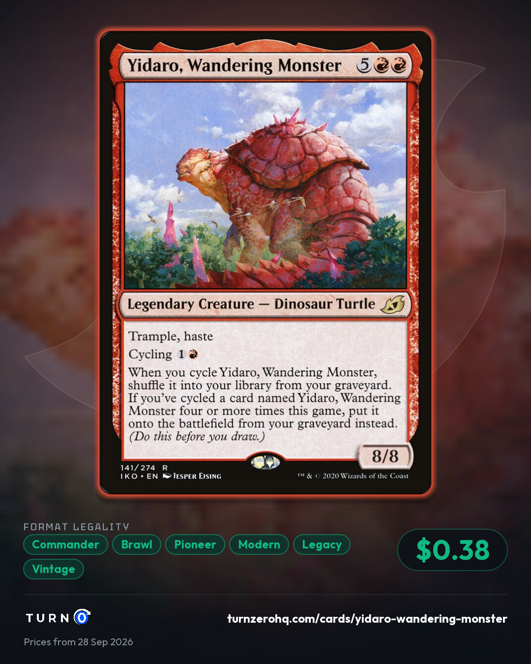 Shareable picture of Yidaro, Wandering Monster
