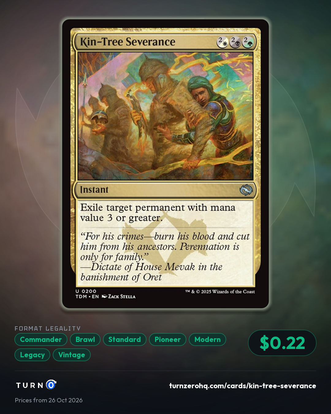 Shareable picture of Kin-Tree Severance