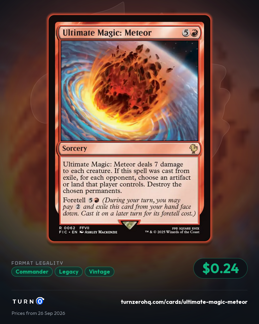Shareable picture of Ultimate Magic: Meteor