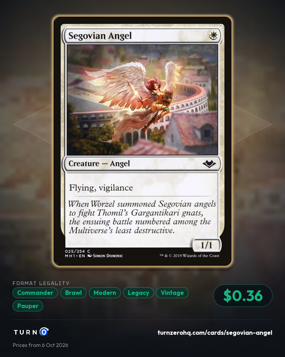 Shareable picture of Segovian Angel