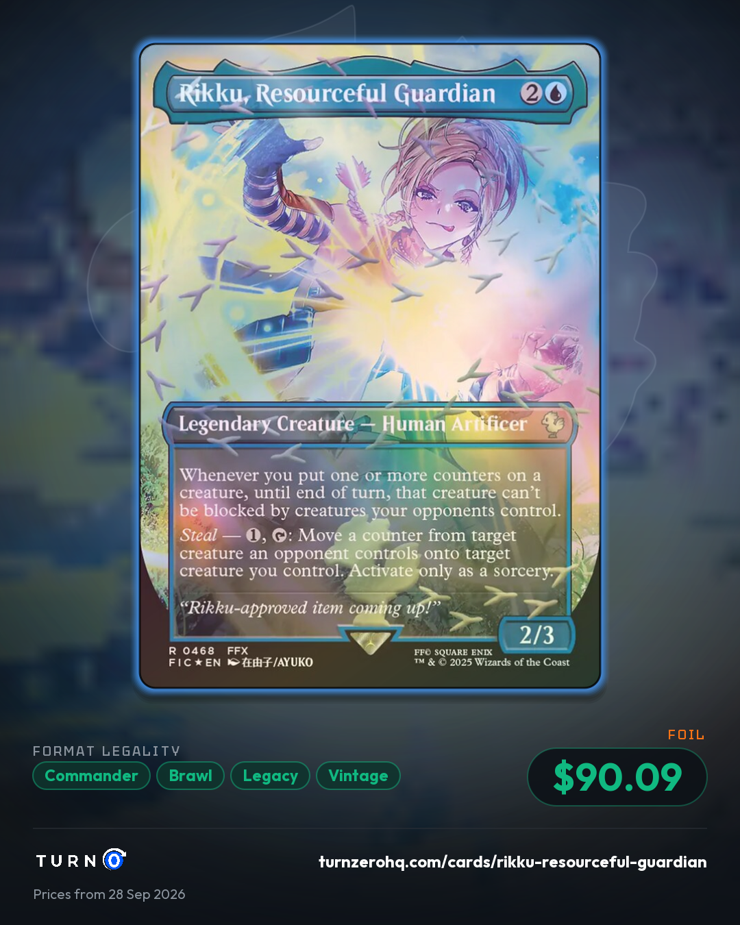 Shareable picture of Rikku, Resourceful Guardian