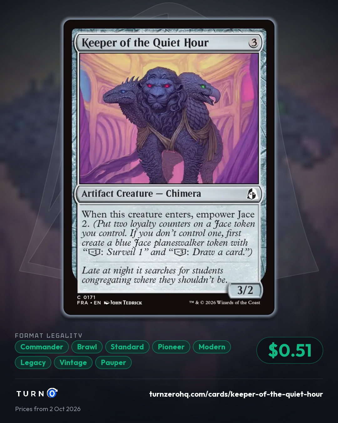 Shareable picture of Keeper of the Quiet Hour