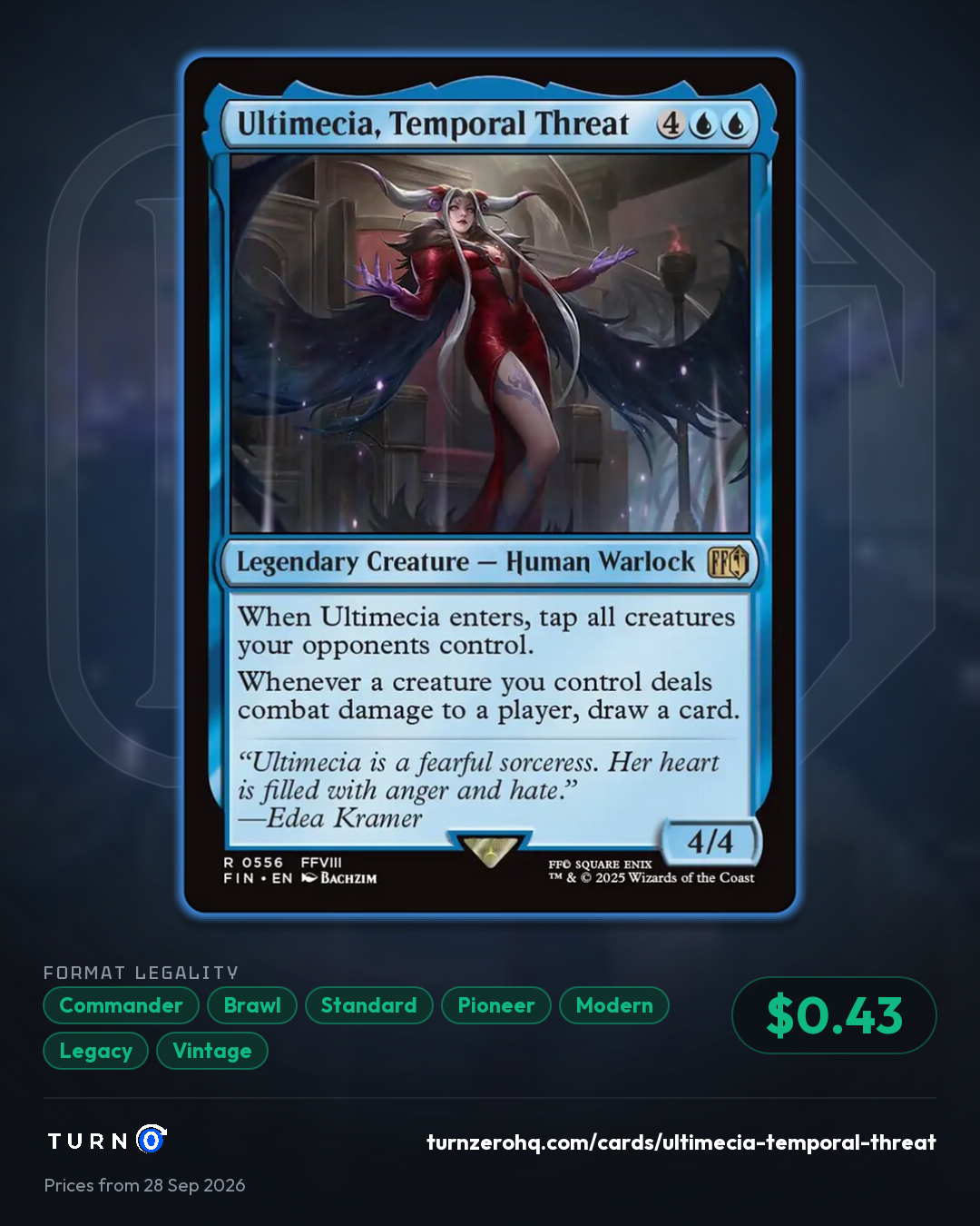 Shareable picture of Ultimecia, Temporal Threat