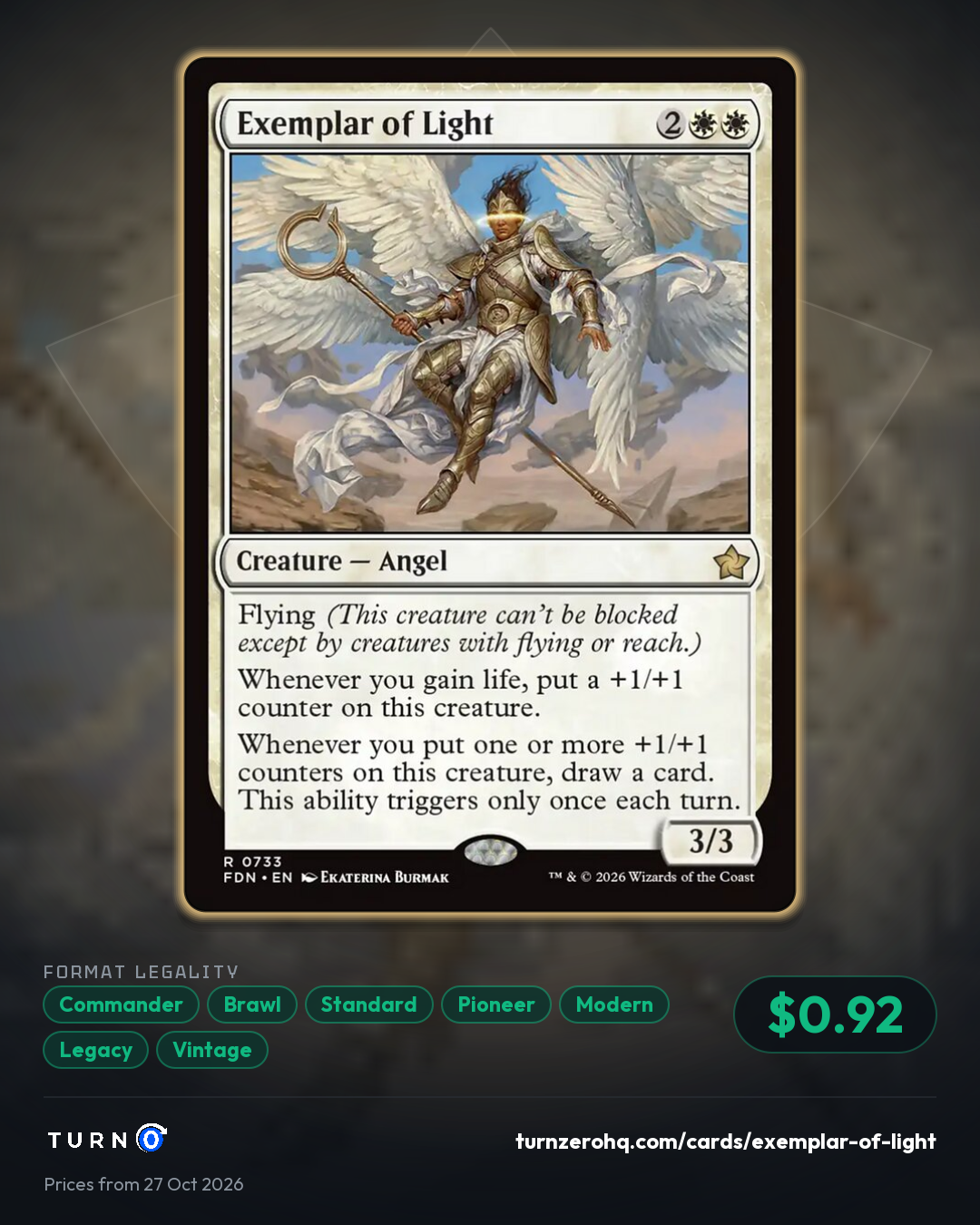 Shareable picture of Exemplar of Light