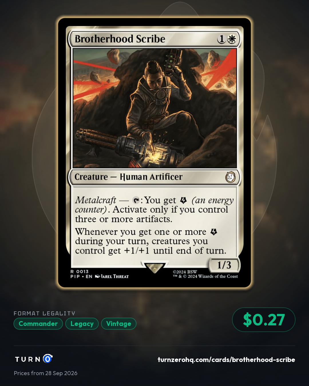 Shareable picture of Brotherhood Scribe