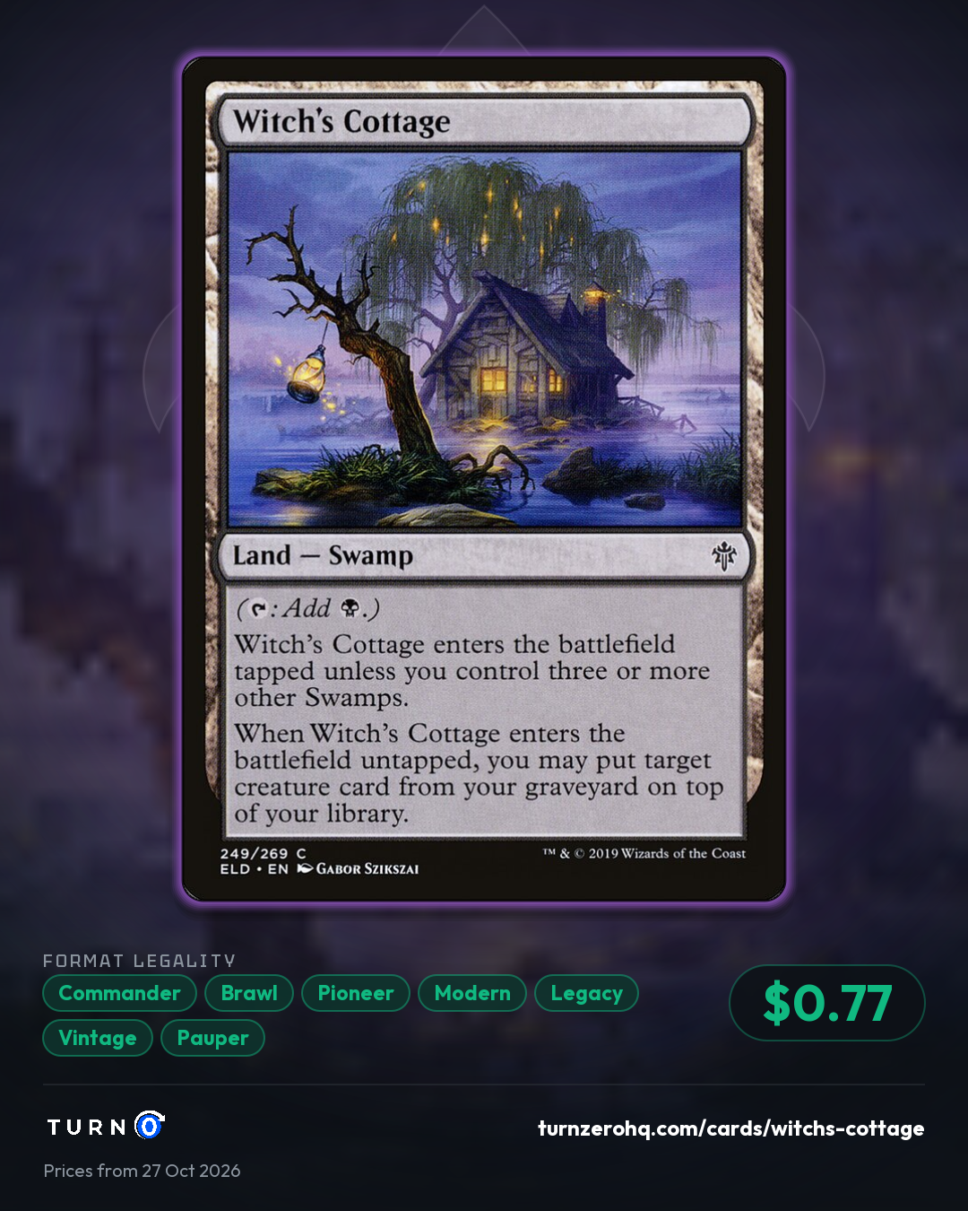 Shareable picture of Witch's Cottage