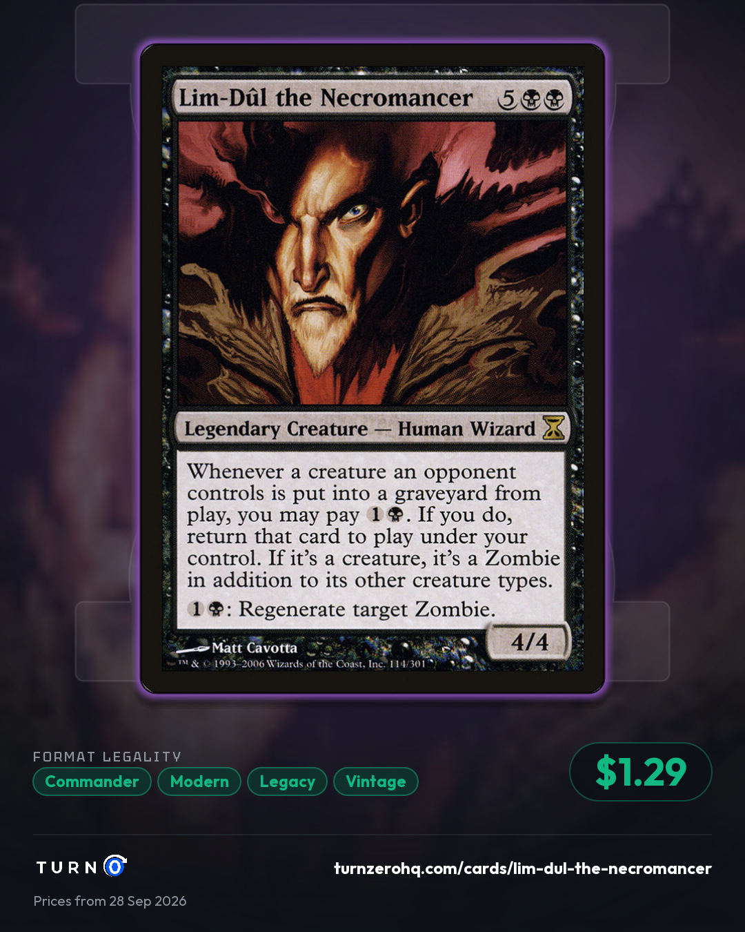 Shareable picture of Lim-Dûl the Necromancer