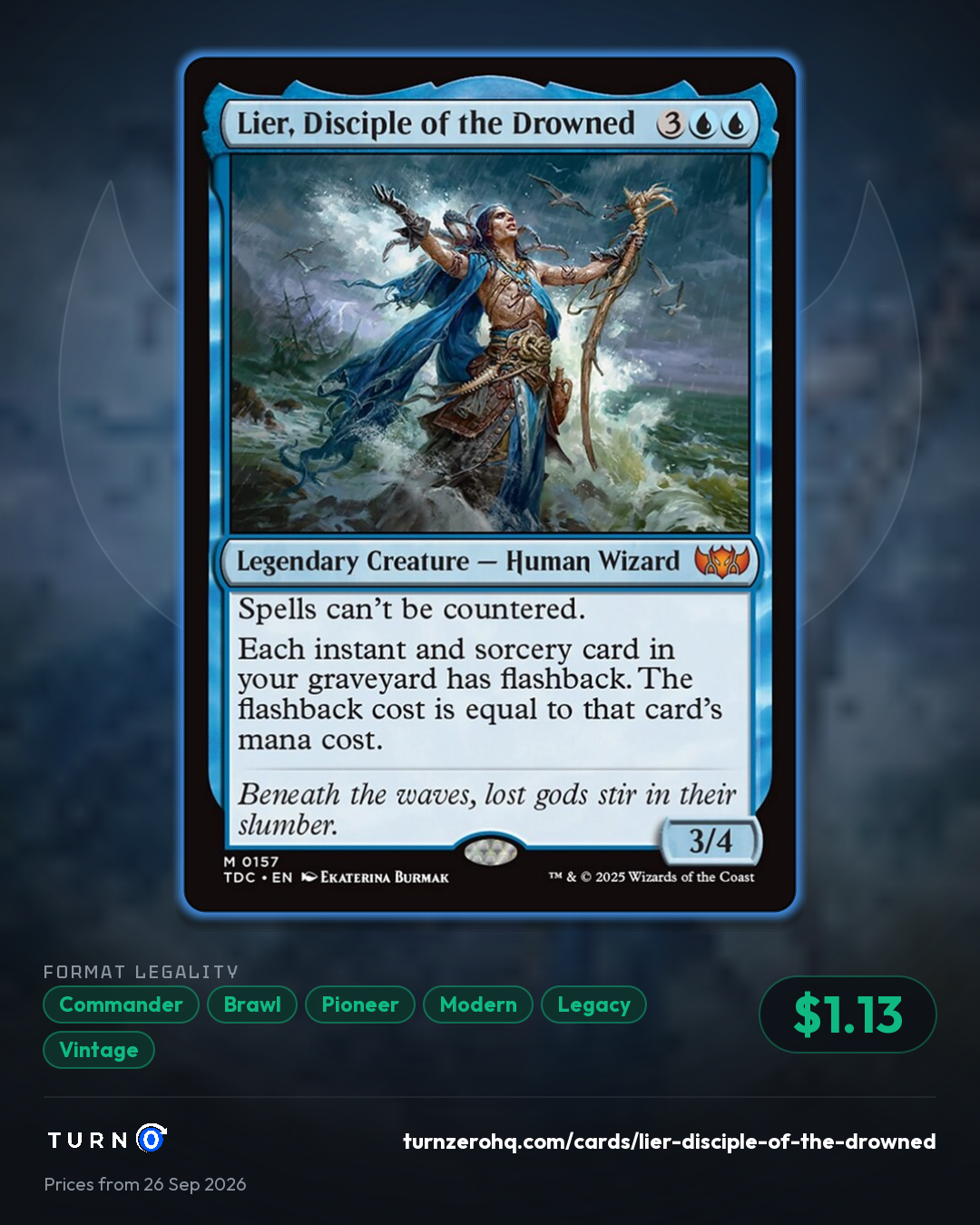 Shareable picture of Lier, Disciple of the Drowned