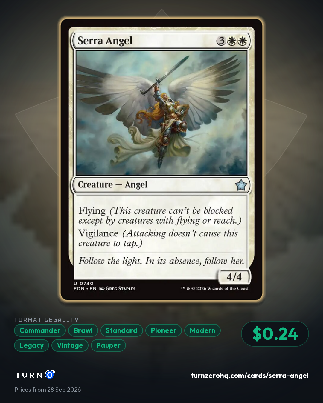 Shareable picture of Serra Angel