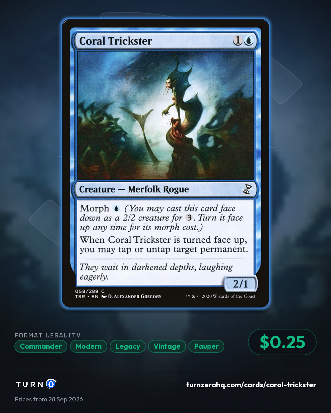 Shareable picture of Coral Trickster