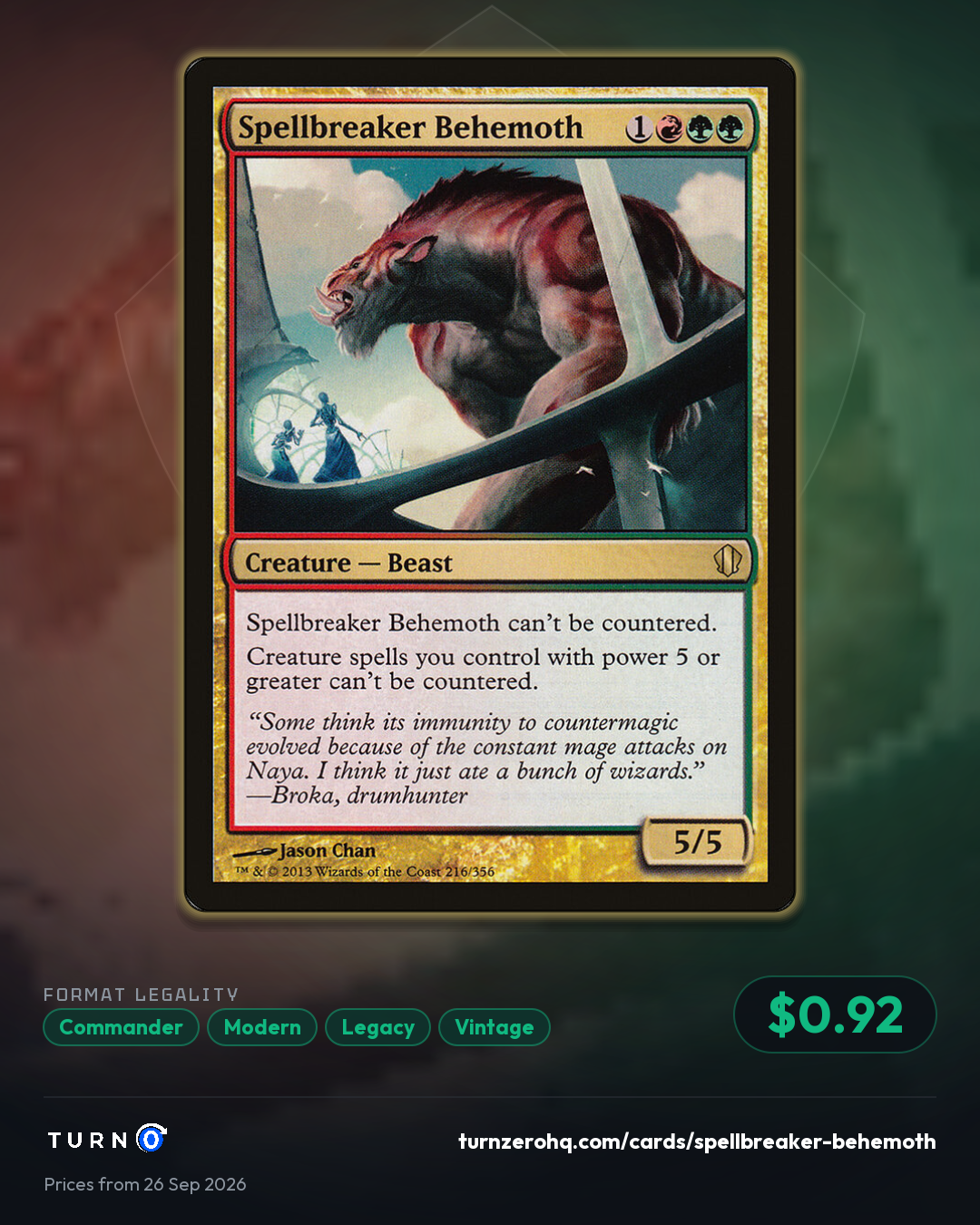 Shareable picture of Spellbreaker Behemoth