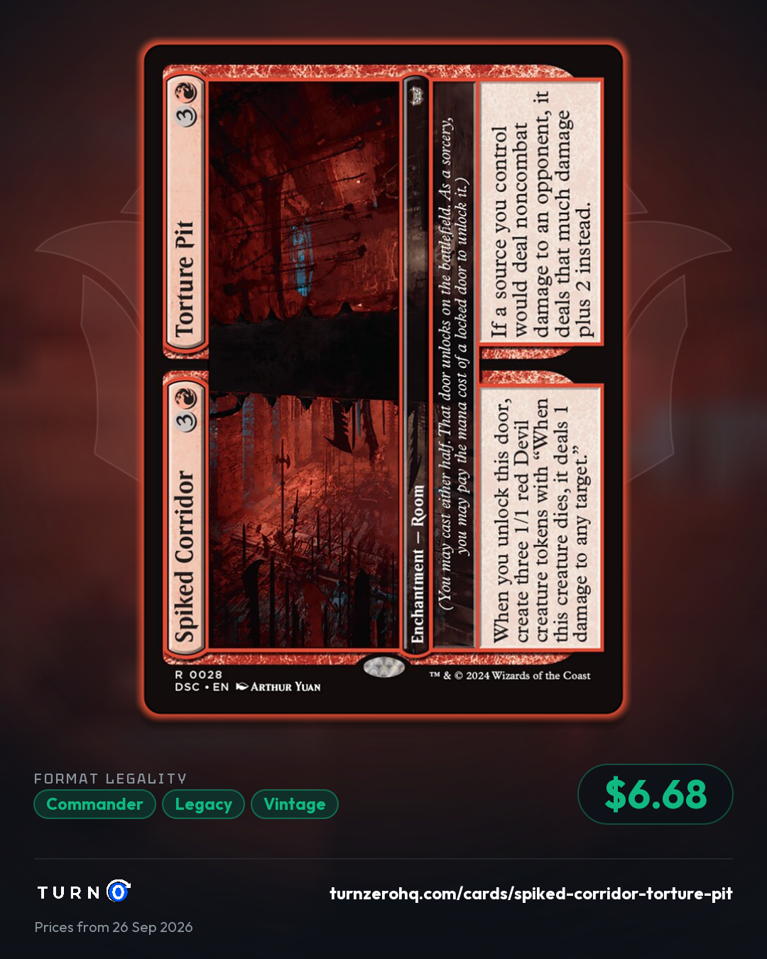 Shareable picture of Spiked Corridor // Torture Pit
