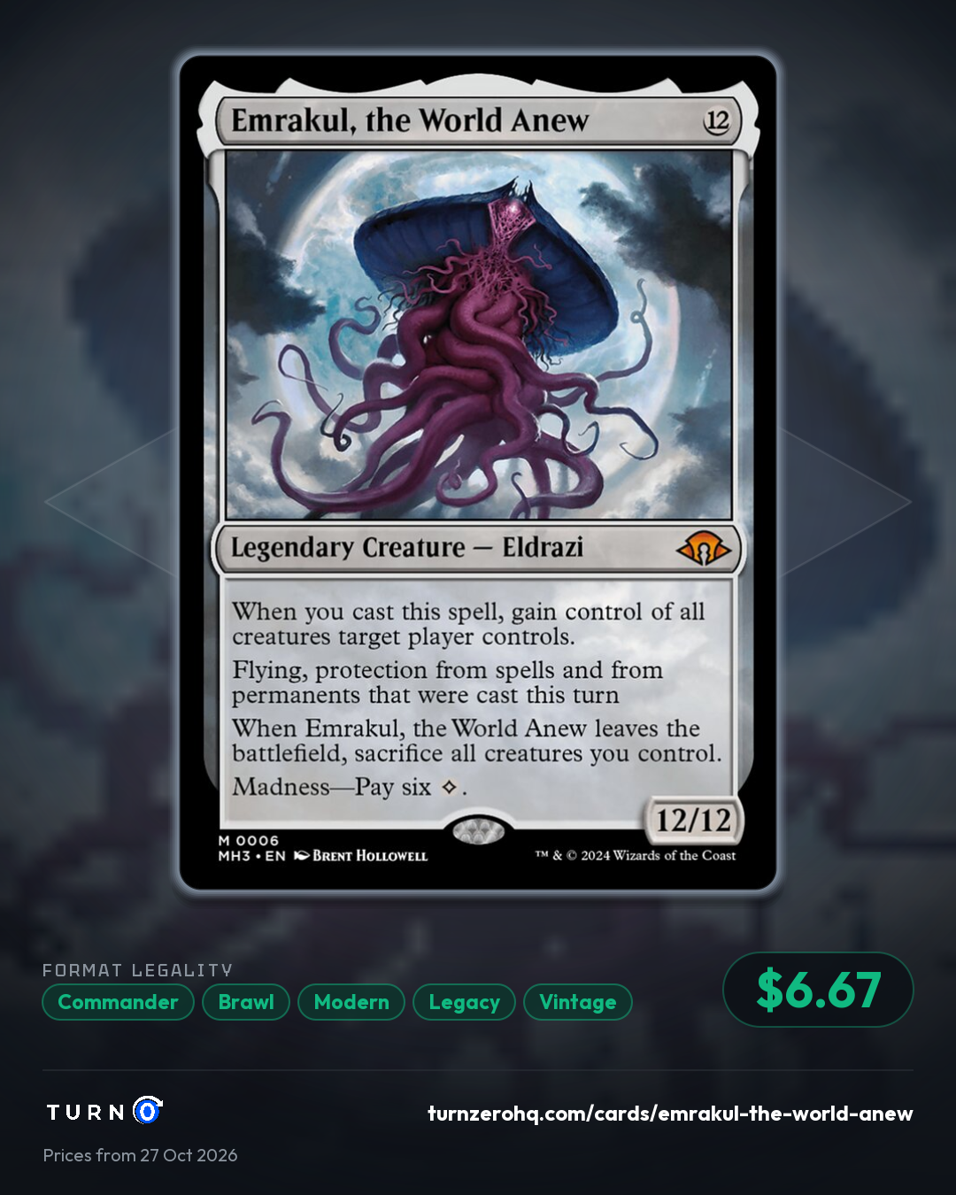 Shareable picture of Emrakul, the World Anew